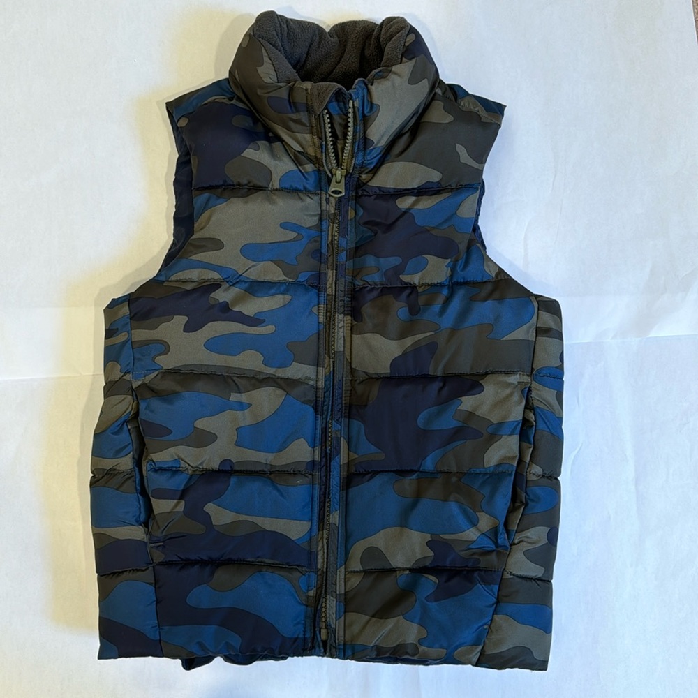 Kids Gap Camo Puffer Vest